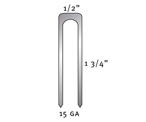 15 GA 1/2 x 1 3/4 | Blades & Fasteners | Powerhold