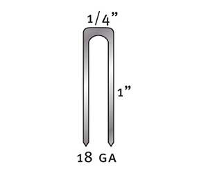 18 GA 1/4 x 1 | Blades & Fasteners | Powerhold
