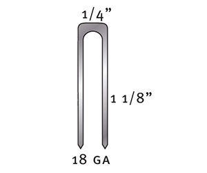 18 GA 1/14 x 1 1/8 | Blades & Fasteners | Powerhold