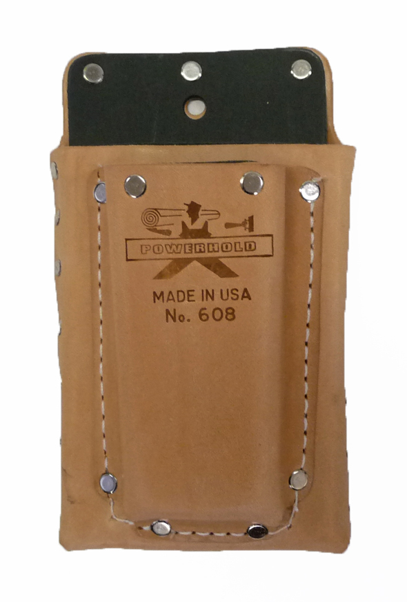Double Box Pouch with Fiber-Lined Pockets | Leather Goods | Powerhold