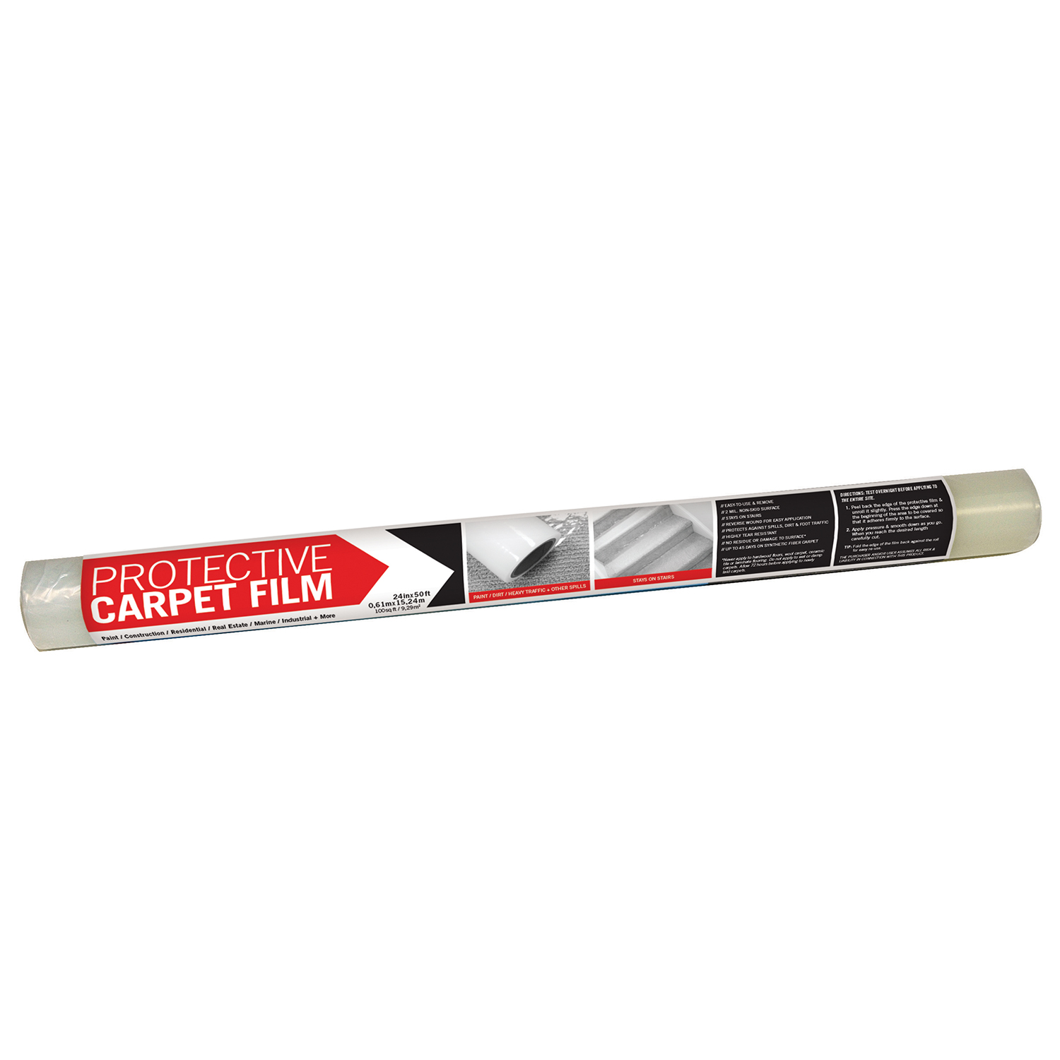 Protective Film for Carpets 24x50 | Surface Protection | Powerhold