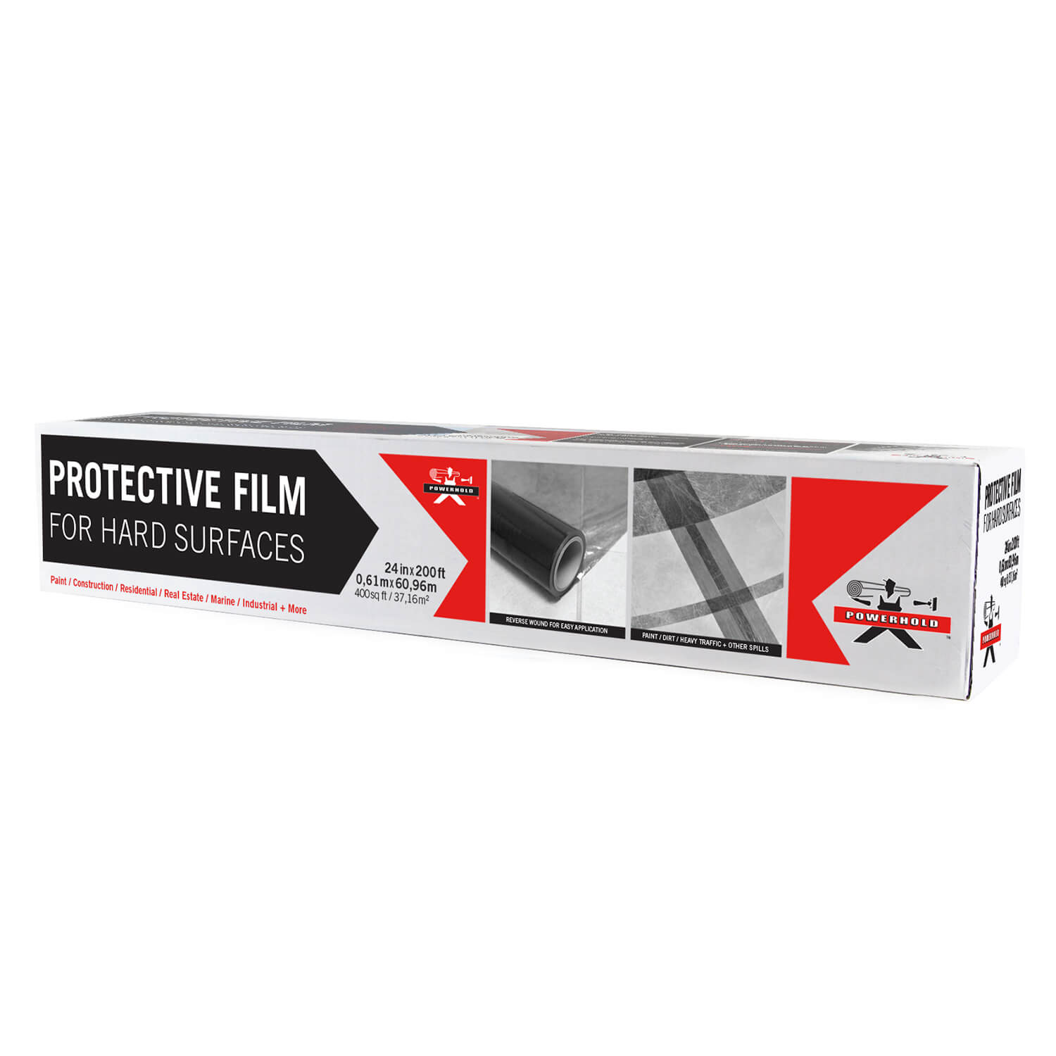 Protective Film for Hard Surfaces 24x200 | Surface Protection | Powerhold