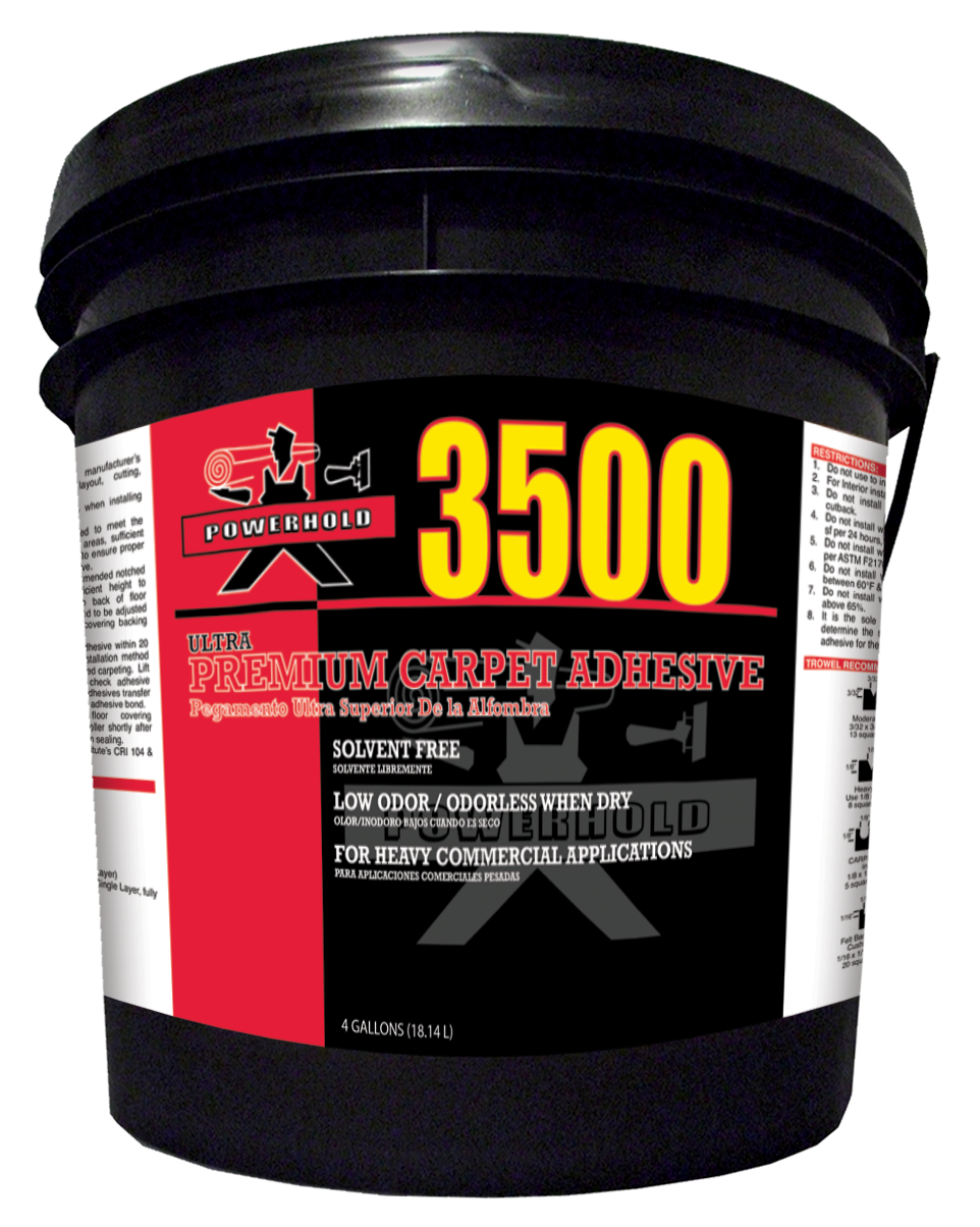 3500 Carpet Adhesive, Adhesives