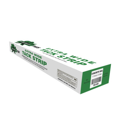 Tackstrip & Nails 4442 1" Tack Strip - HD Concrete Substrate (10 Ga X 5/8" Concrete Nails)