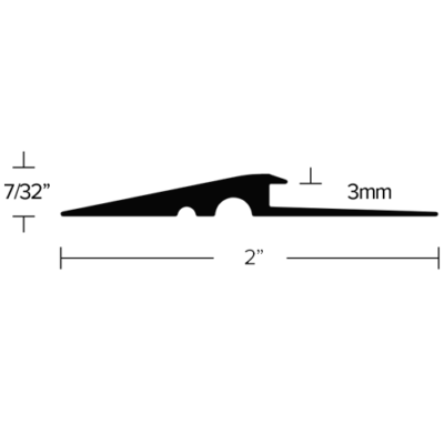 LVT 113 - 1/8” (3MM) LVT Reducer Diagram