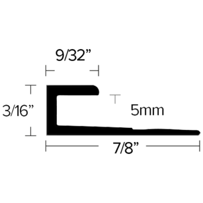 LVT 905 - 5MM SQUARE CAP Diagram