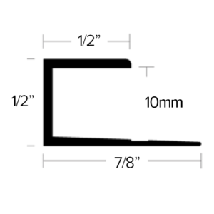 LVT 910 - 10MM SQUARE CAP Diagram