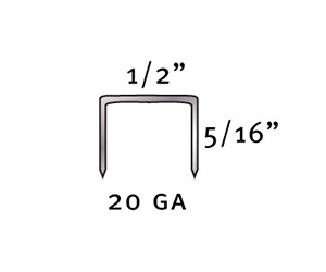 Blades & Fasteners 5010C Pad Staple