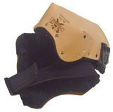 Leather Goods Leather Knee Pad With Double Felt