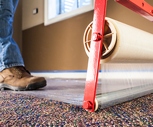 Surface Protection Carpet Shield - 36"x250'