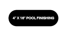 Trowels 4" X 16" Pool Finishing