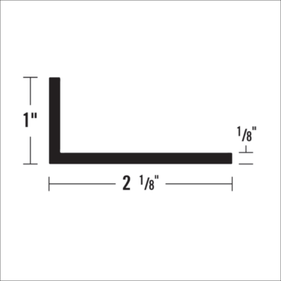 1249 - 2-1/8” X 1” ANGLE