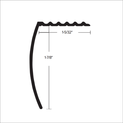 CM 627 - 1 - 7/8” DELUXE STAIR NOSING