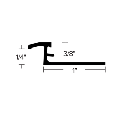 TLVT 516 - 5/16” Edgetek  Tike to 3MM LVT  Diagram