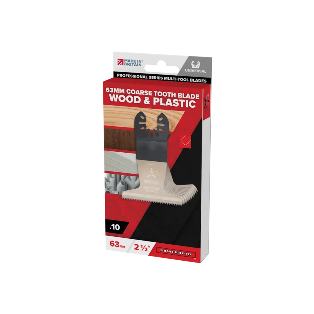 UNIVERSAL Multi-Tool 63mm Coarse Tooth Blade (Wood & Plastic)