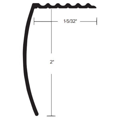 CM 648 - 2” DELUXE STAIR NOSING